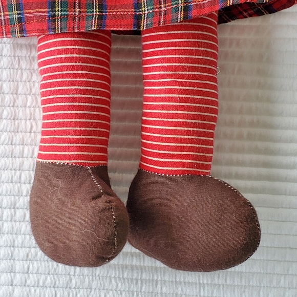 Raggedy Ann Rag Doll Vintage 14" Plush Stuffed Red - Picture 5 of 8